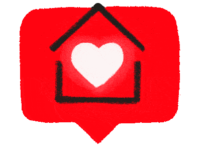 Ilustración de una casa representando el hogar ideal construido por NORTIAR